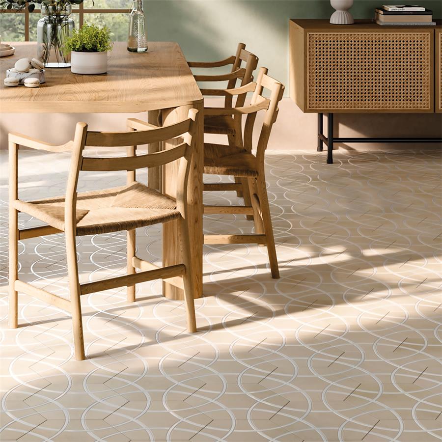 Bari Hex Sand Deco 11-1:4x 13 Roomscene01