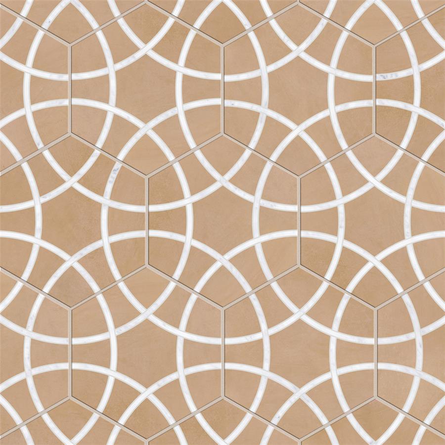 Bari Hex Terra Deco 11-1:4 x13 Layout01