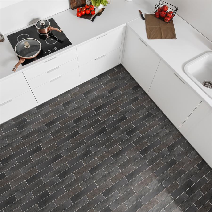 Capri Brick Nero 3x10 Roomscene02