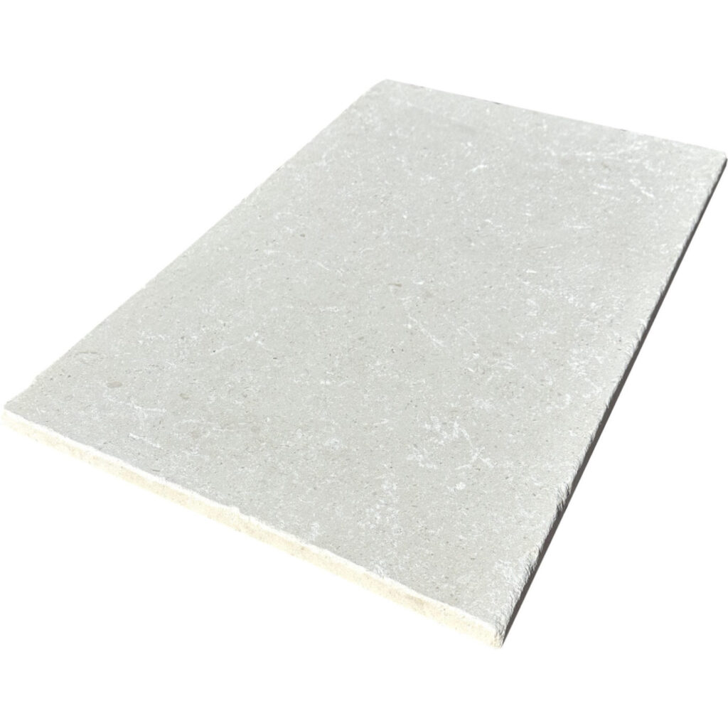 Central Park Limestone 16×24 Tumbled Tile side view