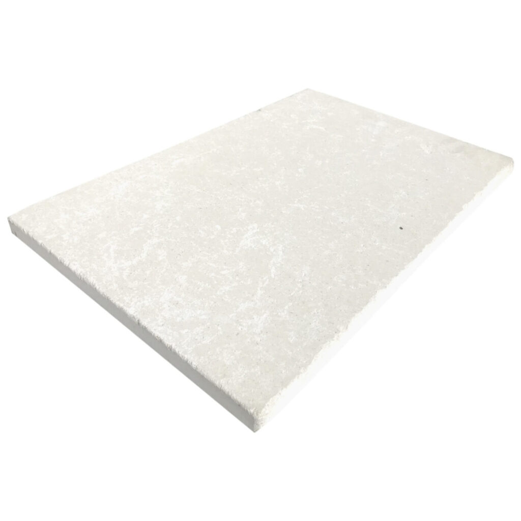 Central Park Limestone Paver Tumbled 16x24x3 cm angle