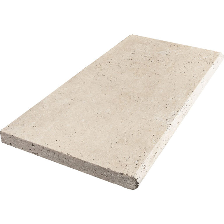 Ivory Pool Coping 12x24x3 cm Tumbled