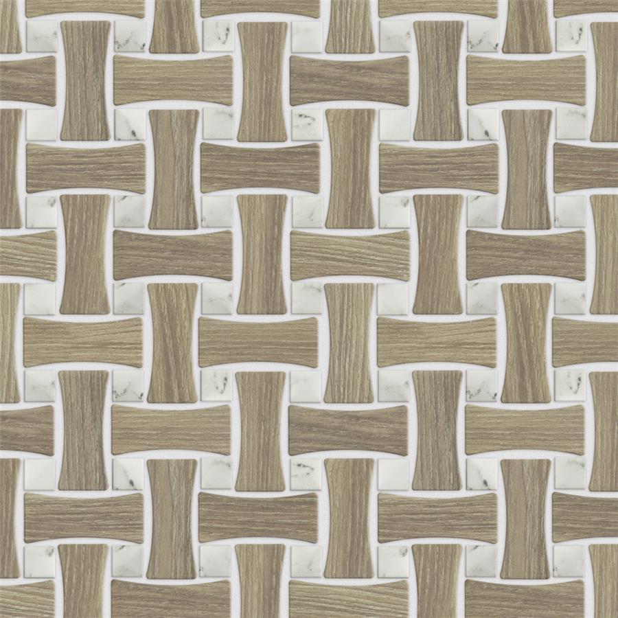 Llama Dog Bone Bsktwv Noce:Calacatta Dot 10x10 Layout01