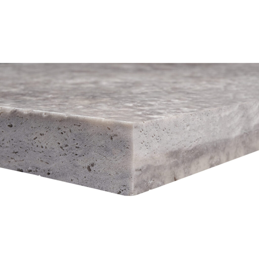 Silver Paver 16x24x3 cm Tumbled corner detail