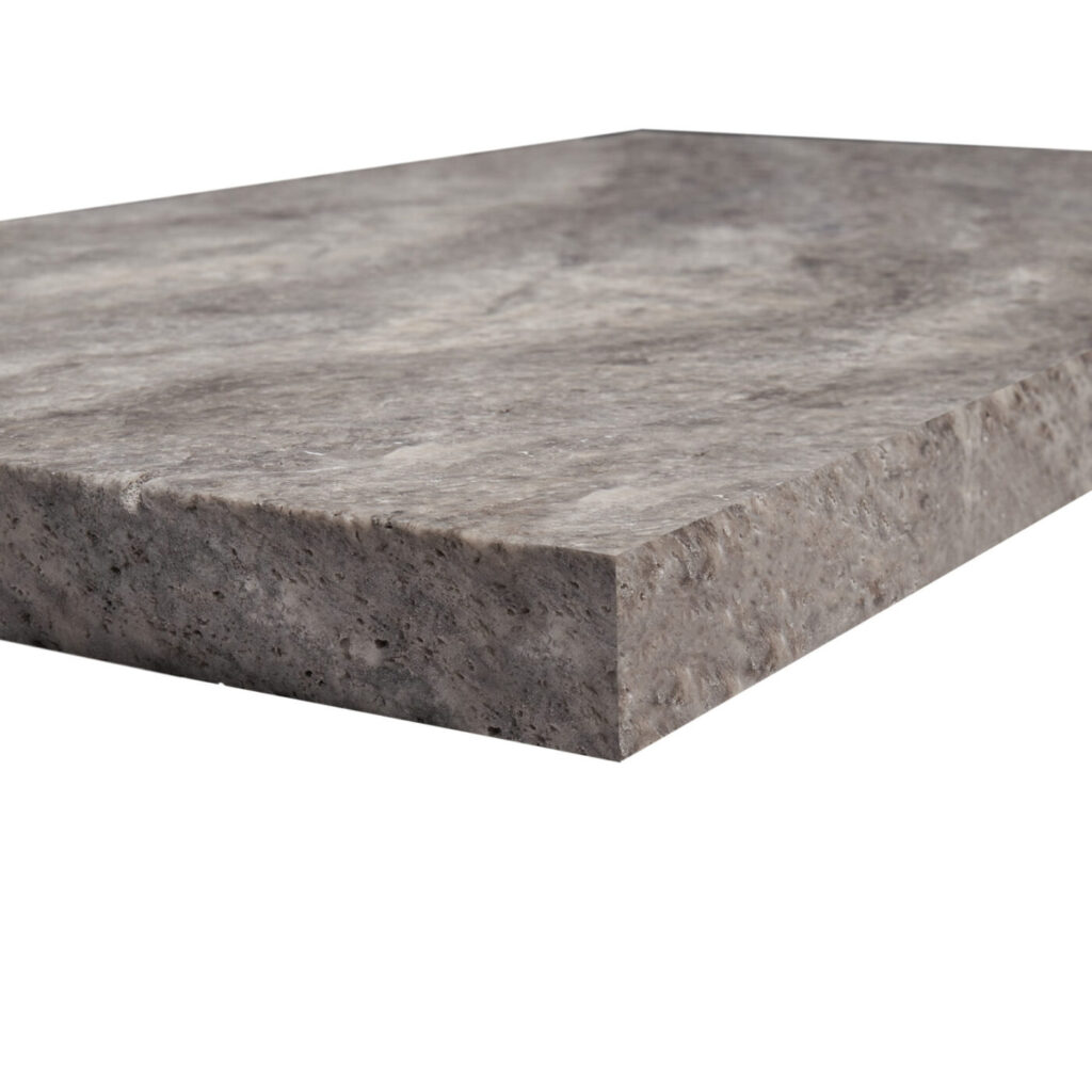 Silver Paver Tumbled 12x24x3 cm corner detail