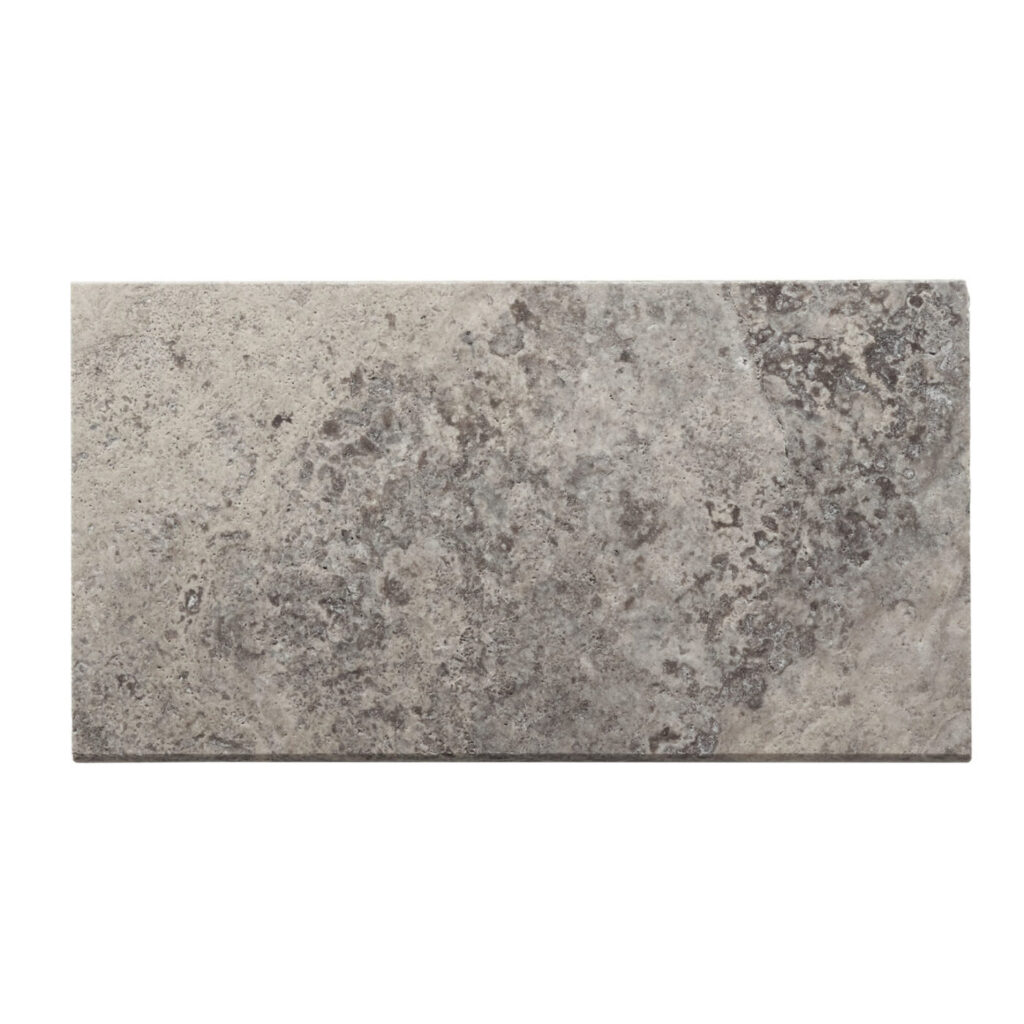 Silver Pool Coping Tumbled 12x24x3 cm