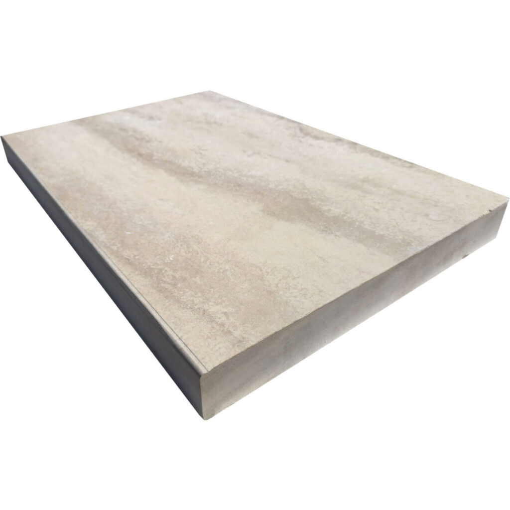Venato Modern Pool Coping 16x24x5 cm Tumbled angle
