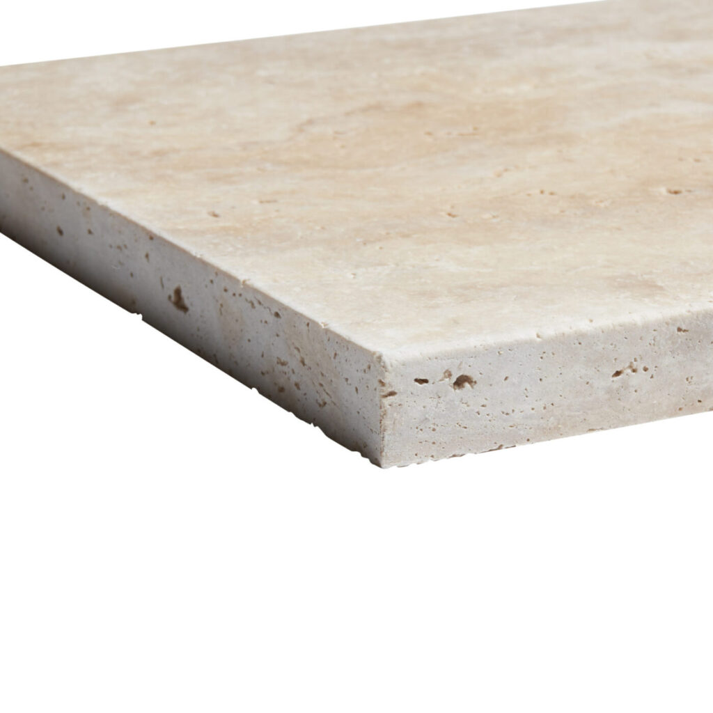 Walnut Paver Tumbled 16x24x3 cm corner detail