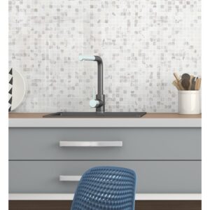 CALACATA 1X1:12X12 HN ILLUSION MOSAIC Roomscene01