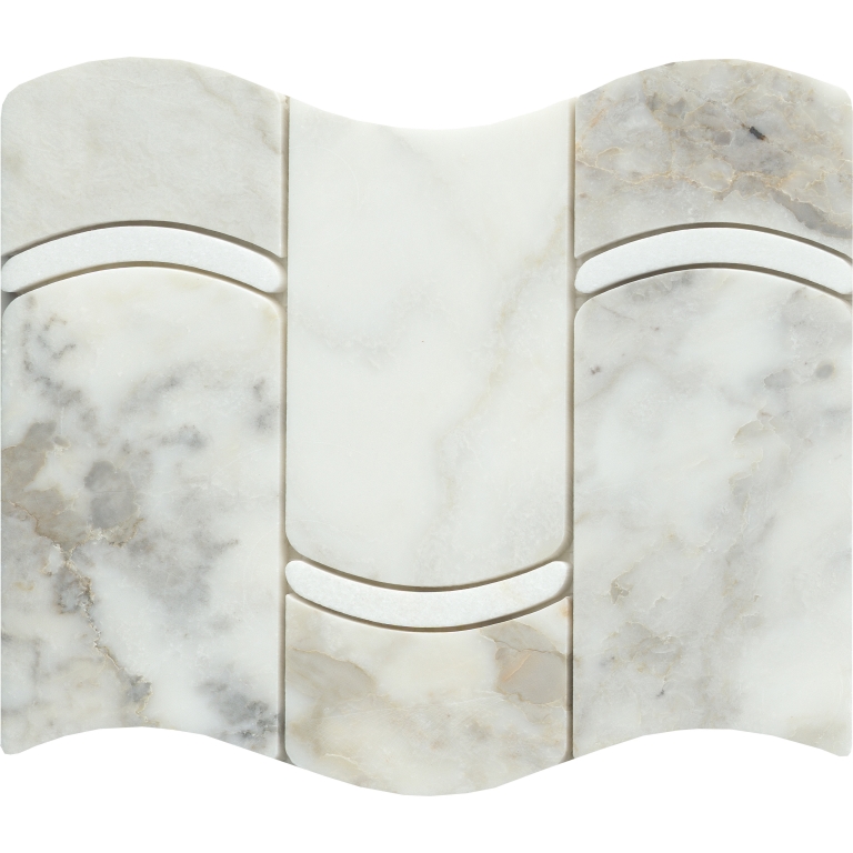 CALACATA 9″ X 12″ Cupula Mosaic