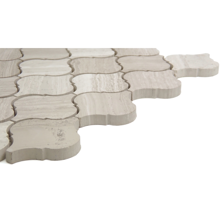 METRO 2.4X2.91:12X12 CREAM HN LANTERN MOSAIC Angle01