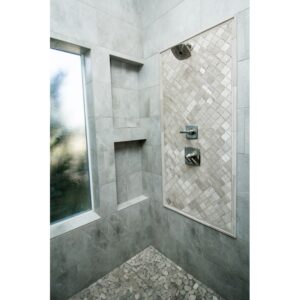 METRO 2.4X2.91:12X12 CREAM HN LANTERN MOSAIC Roomscene02