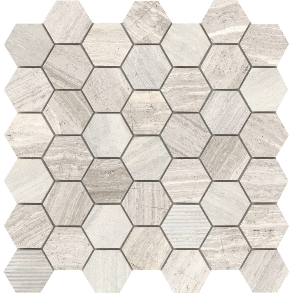 METRO - 2X2:12X12, CREAM, GLOSSY:HONED:TEXTURE