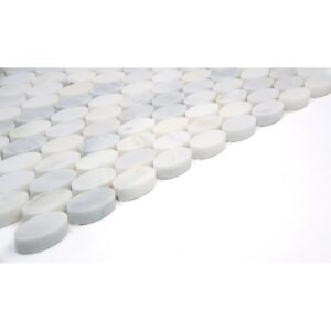 WINTER FROST 0.625X1.18:12X12 PL OVAL MOSAIC Angle01