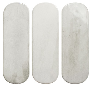 Calema Oval 2” x 6.3” Cloud Gloss
