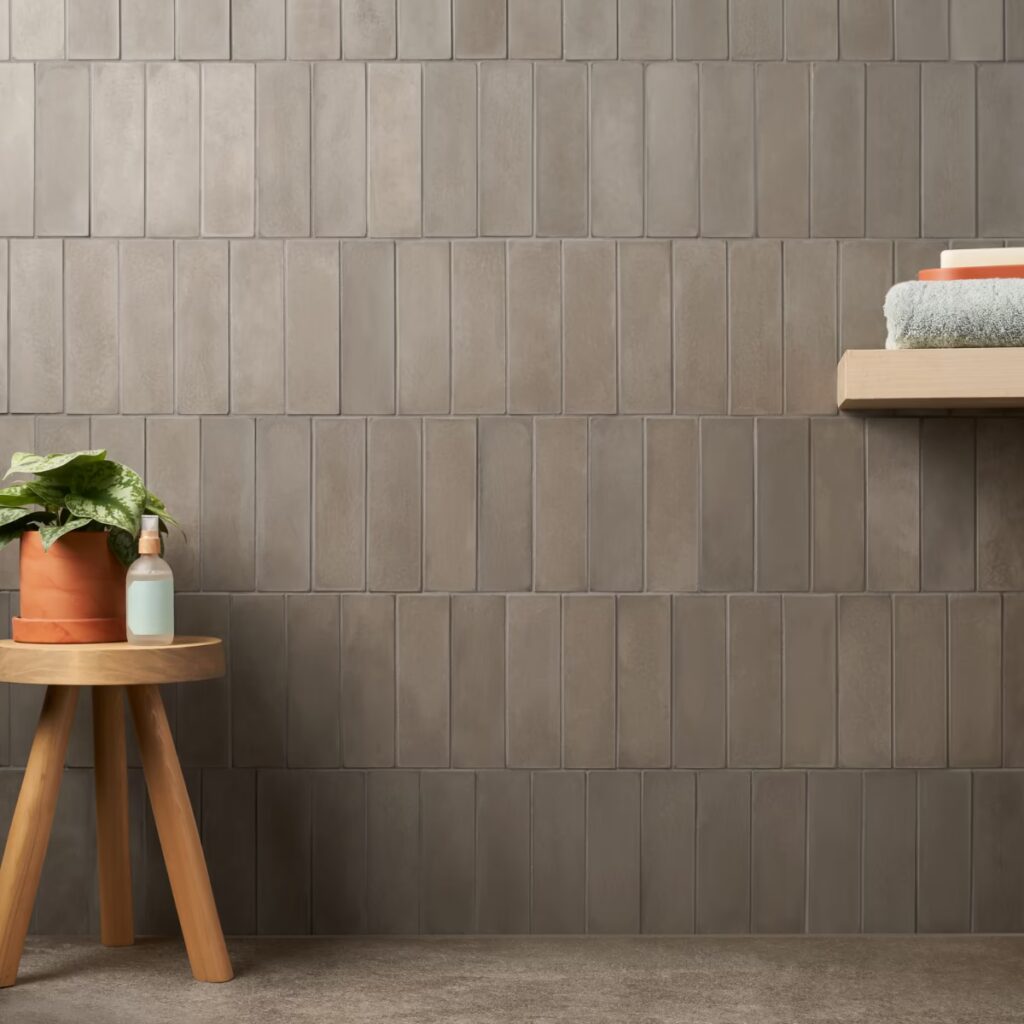 Color One Shadow Gray 2X8 Matte Roomscene01