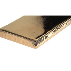 ELECTRUM - 2X10, GOLD, GLOSSY side view