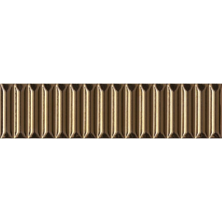 ELECTRUM - 2X8 JET, GOLD, GLOSSY