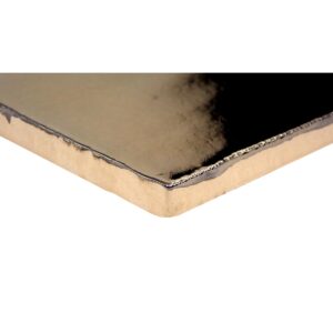 ELECTRUM - 3X12, GOLD, GLOSSY side angle