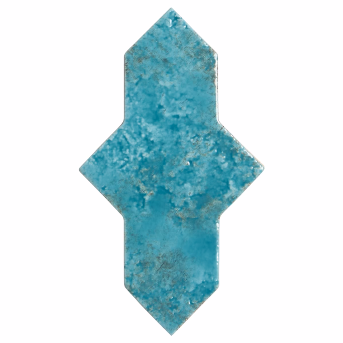 Greta Cruz 5″ x 8″ Glossy Textured Porcelain Tile