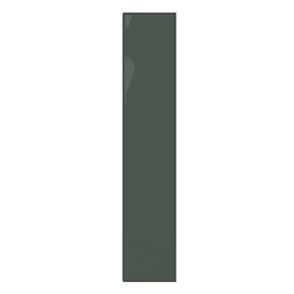 Plinto 4.2” x 21.3” Green Gloss
