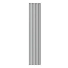 Plinto In 4.2” x 21.3” Grey Matte