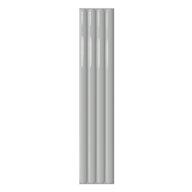 Plinto Out 4.2” x 21.3” Grey Gloss