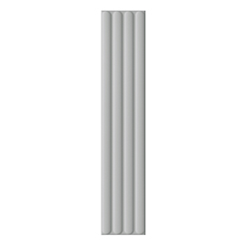 Plinto Out 4.2” x 21.3” Grey Matte