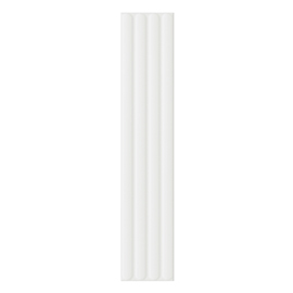 Plinto Out 4.2” x 21.3” White Matte