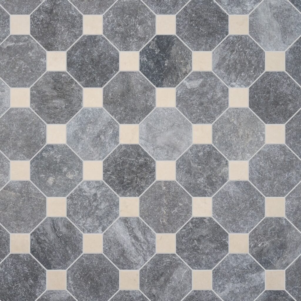 Alaris Lovina Gray 8 Octagon Crema Ella Dot Layout01