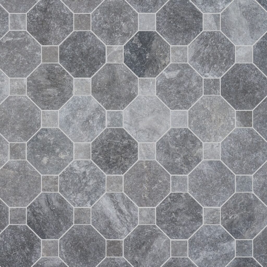 Alaris Lovina Gray 8 Octagon Lovina Gray Dot Layout01