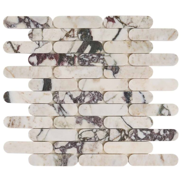 Calacatta Viola Premium 1X4 Pill Mosaic