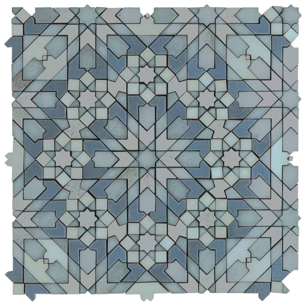 Cantico Taza Mixed Finish Mosaic Tile