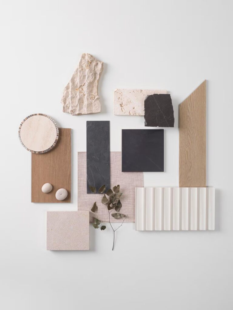 Cosmos S2 6 x 6 black mood board