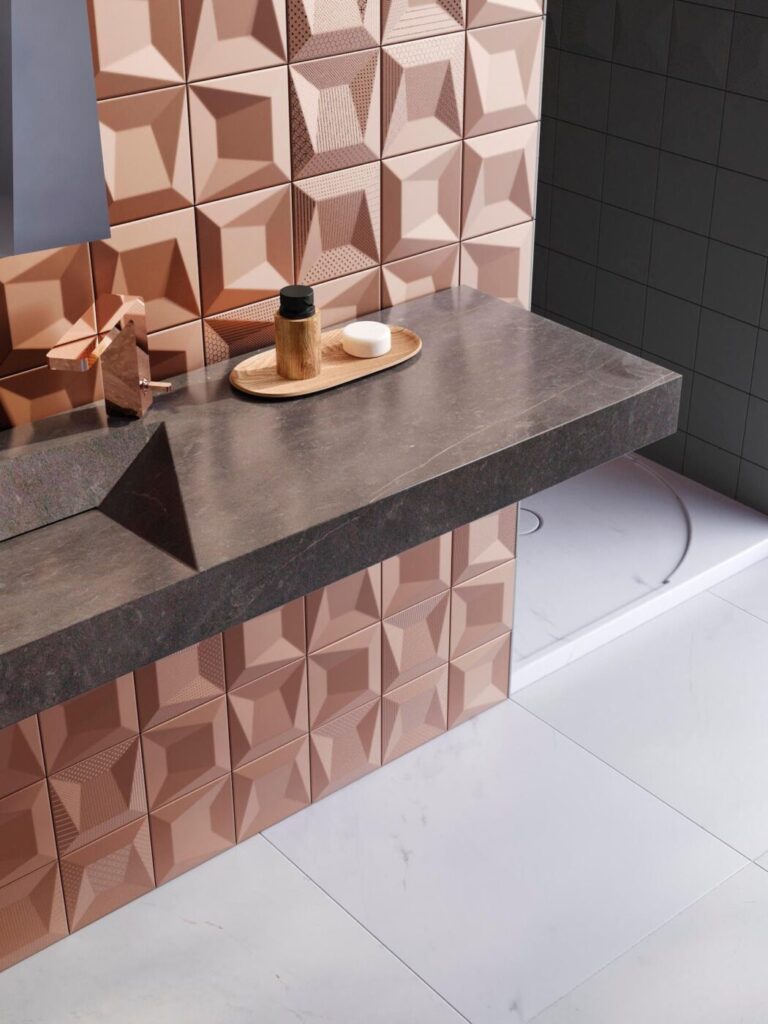 Cosmos S4 6 x 6 copper wall sample