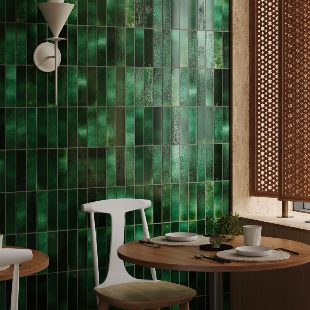 Emery Jungle Green 2X8 Roomscene02