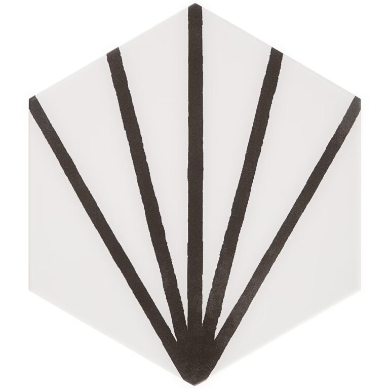 HexArt Deco Blanco White 8