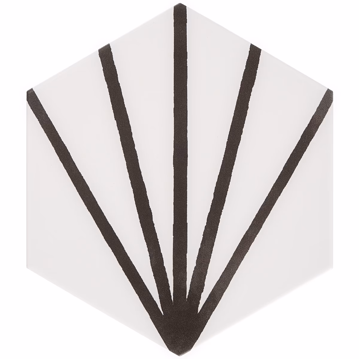 HexArt Deco 8″ Hexagon Porcelain Tile