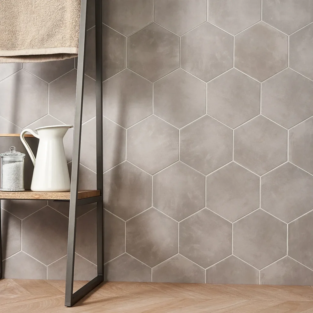 HexArt Gris Gray 8 Roomscene02