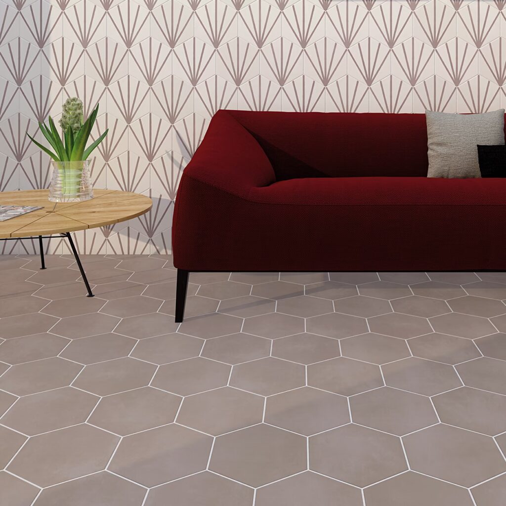 HexArt Gris Gray 8 Roomscene03
