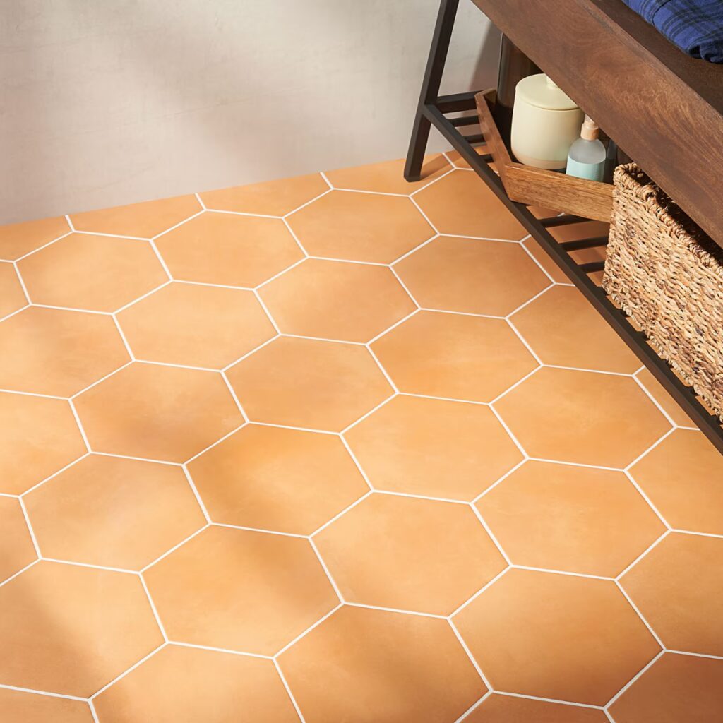 HexArt Orange 8 Roomscene02