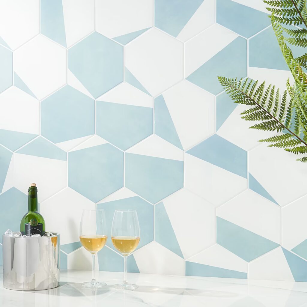 HexArt Pop Turquoise 8 Roomscene03