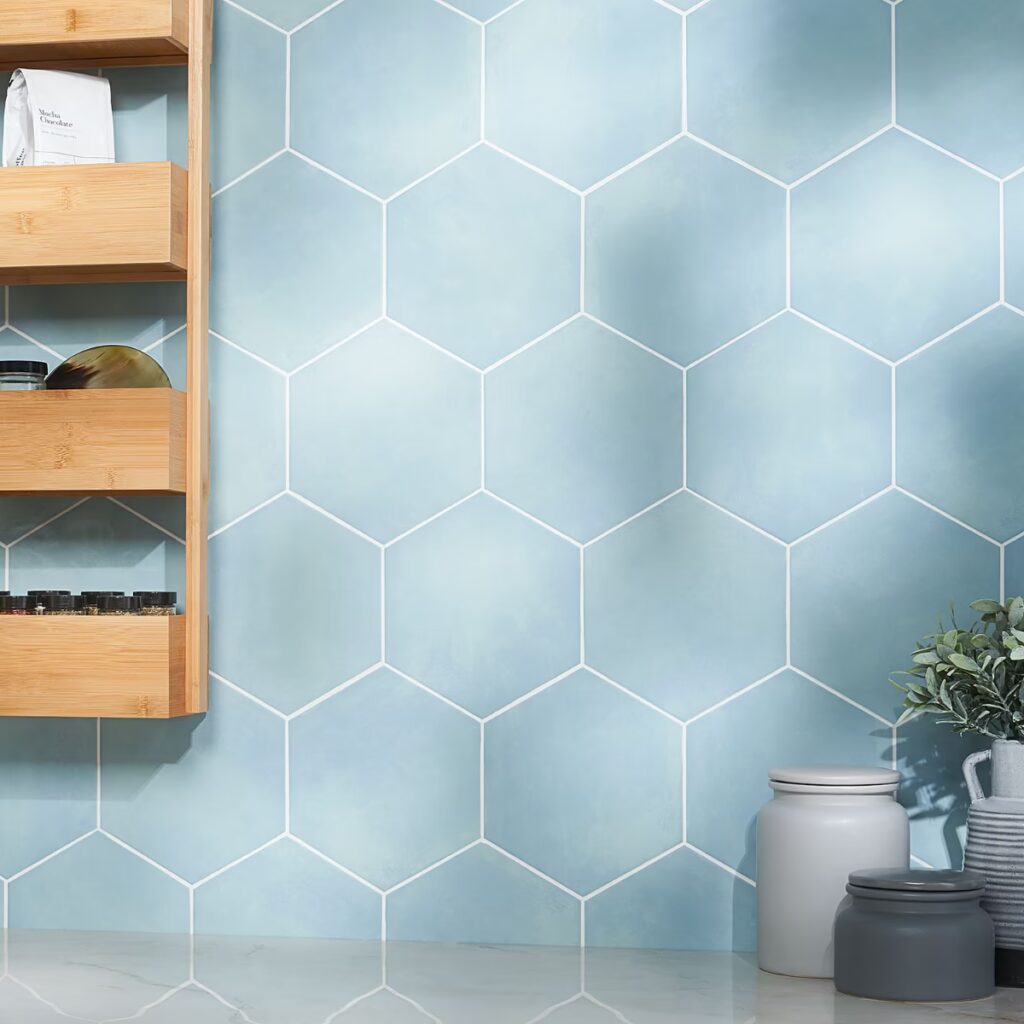 HexArt Turquoise 8 Roomscene01