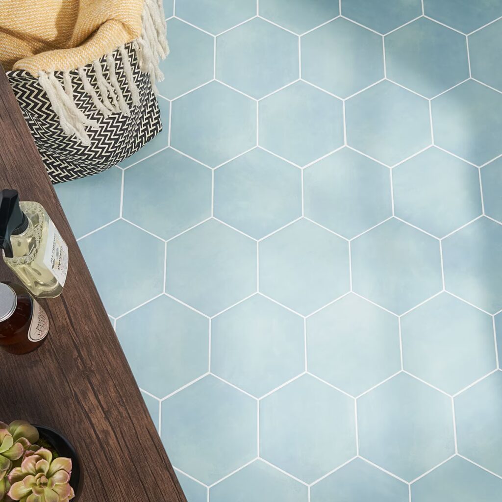 HexArt Turquoise 8 Roomscene02