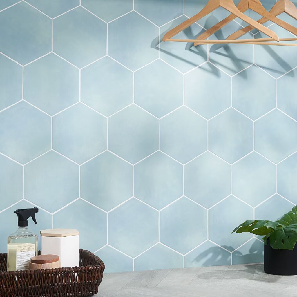 HexArt Turquoise 8 Roomscene03