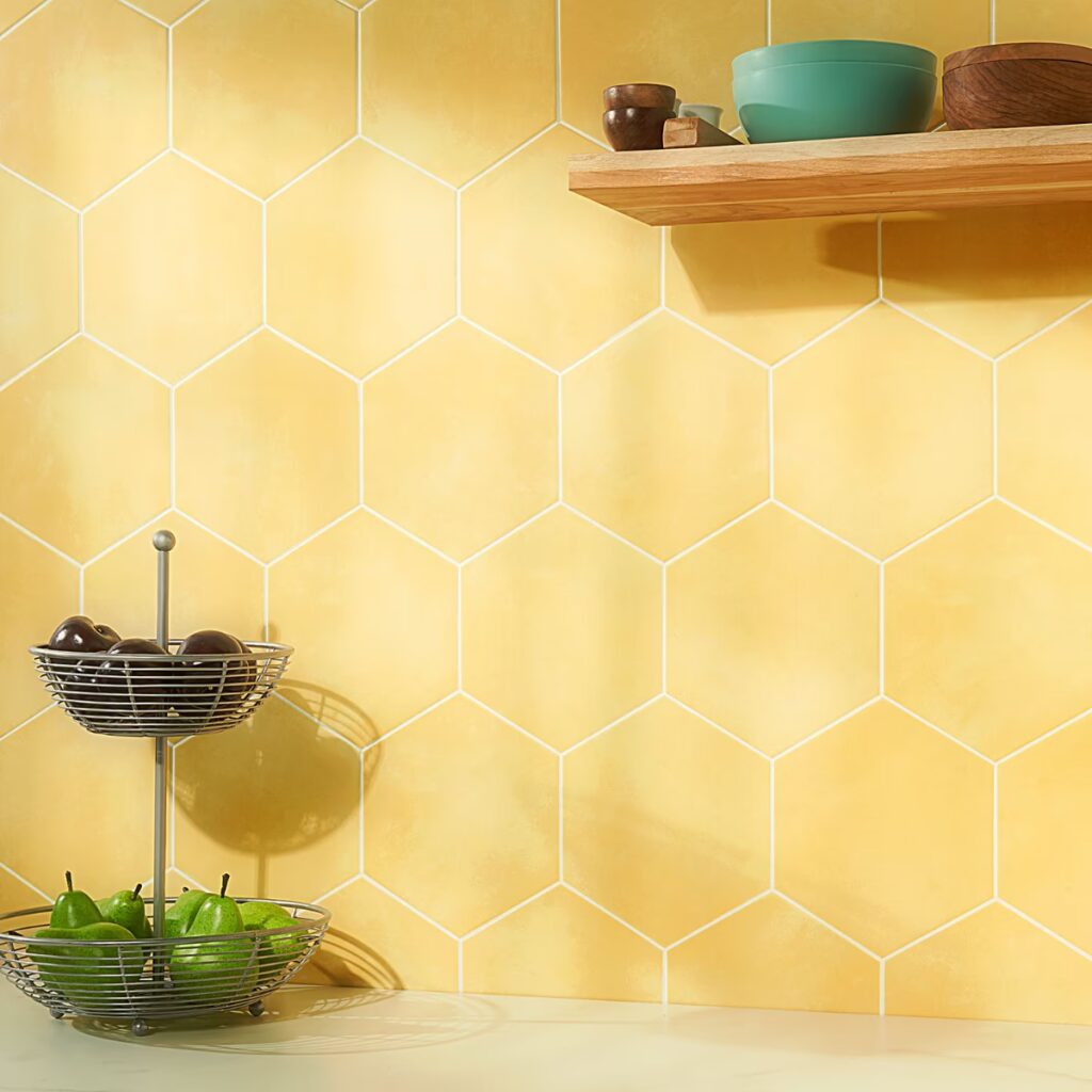 HexArt Yellow 8 Roomscene01