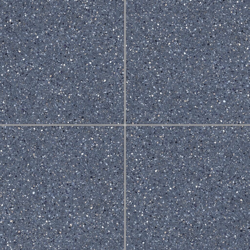 Mystere 24 x 24 Structured Porcelain Tile in Blue grid