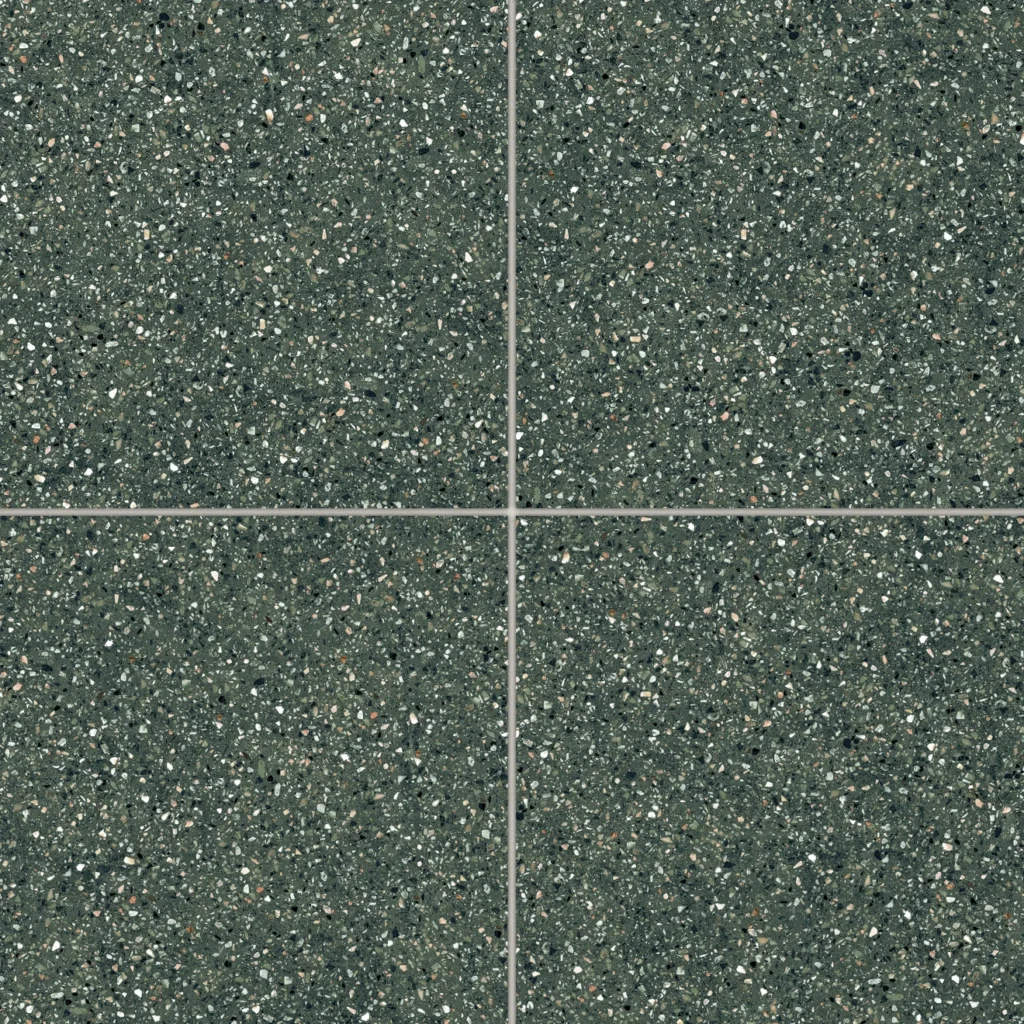 Mystere 24 x 24 Structured Porcelain Tile in Green grid