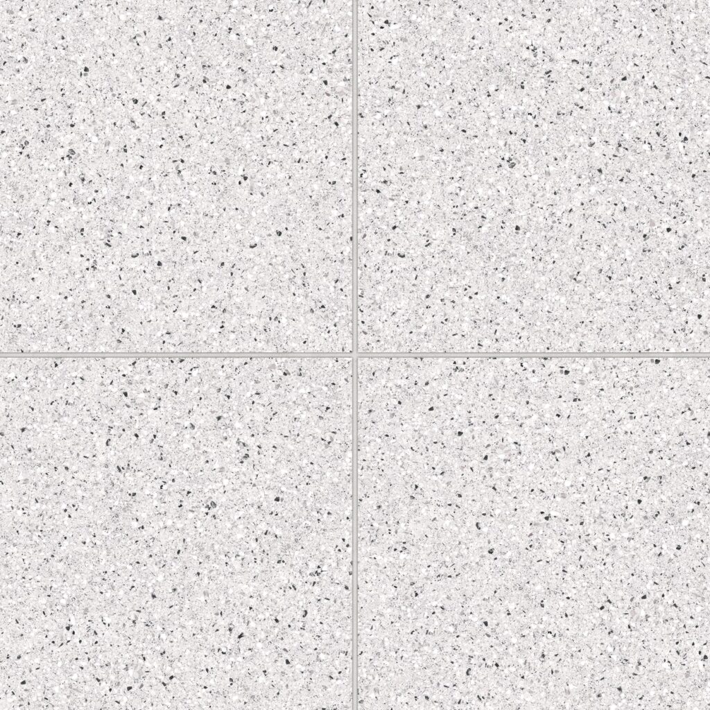 Mystere 24 x 24 Structured Porcelain Tile in White grid