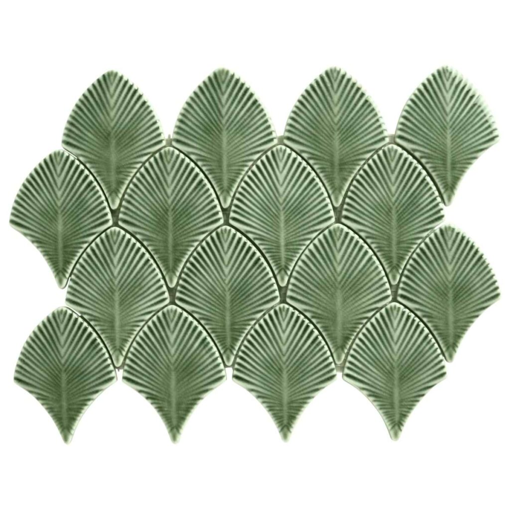 Nabi Fish Scale Fern Green 3X4